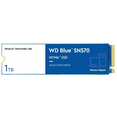 Western Digital 1TB M.2 NVMe Gen3 WDS100T3B0C SN570 Blue Slike