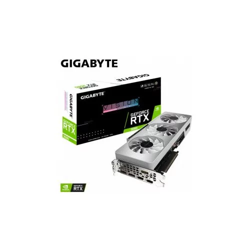 Gigabyte Grafična kartica GeForce RTX 3080 VISION OC 10G, 10GB GDDR6X, PCI-E 4.0 - GV-N3080VISION OC-10GD 2.0