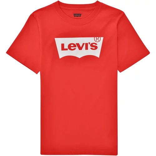 Levi's majice s kratkimi rokavi BATWING TEE Rdeča