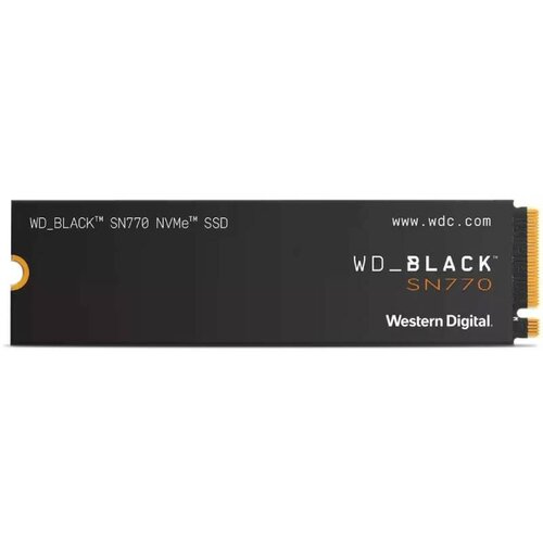 Western Digital 1TB M.2 NVMe Gen4 WDS100T3X0E SN770 Black Slike