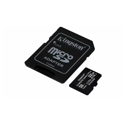 Kingston CANVAS SELECT Plus microSD HC 32GB C10 UHS-I adapter (SDCS2/32GB)