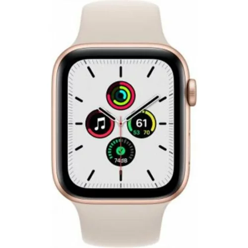 Apple Apple Watch SE 44mm (GPS Only) Aluminium Case Gold Sport Band Starlight Zlata