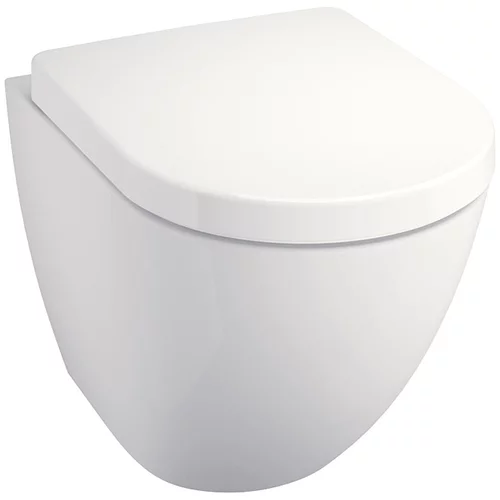 CAMARGUE stenska wc školjka set plus 50 2.0 (brez roba, povišana za 5 cm, wc deska snemljiva s počasnim spuščanjem)