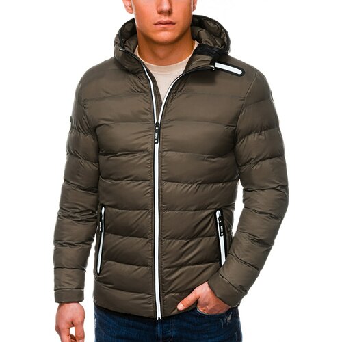 Ombre Clothing Men's winter quilted jacket C451 Cene