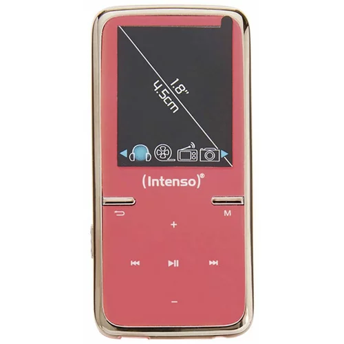 Intenso MP3 predvajalnik Video Scooter, 8 GB, roza