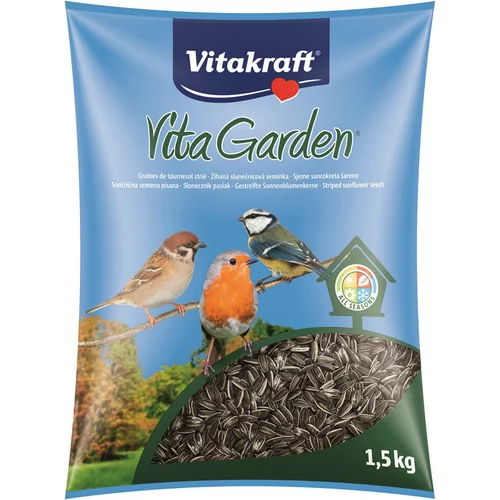 VITA GARDEN Sončnična semena za ptice Vita Garden (1,5 kg)