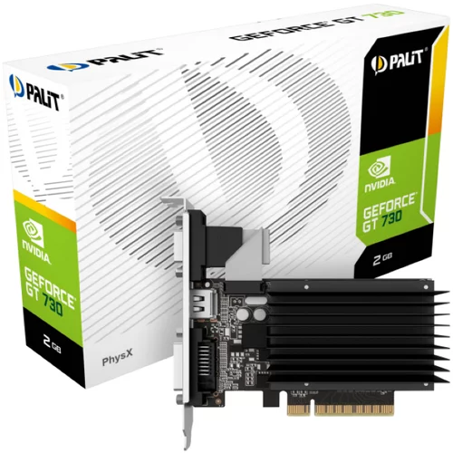 Palit geforce gt 730 low profile 2GB DDR3 (NEAT7300HD46-2080H) grafična kartica