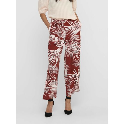 Only Brick Patterned Pants Augustine Cene