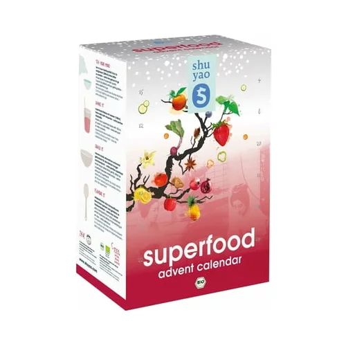 shuyao Bio adventni koledar s čajem in superfood