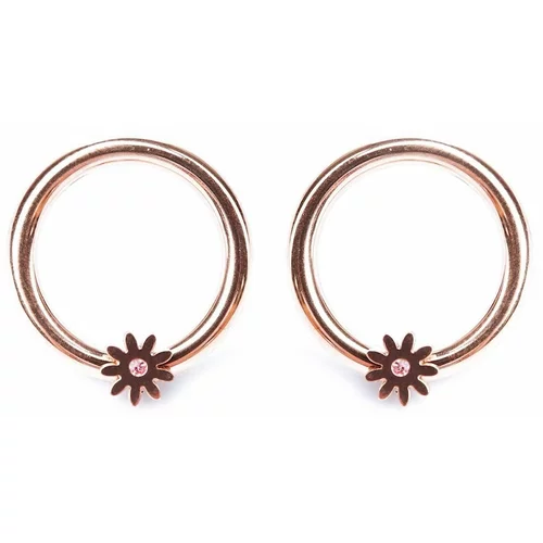 Vuch Rose Gold Dinare earrings
