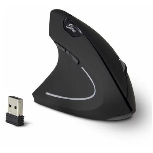 Inter-tech Eterno KM-206L USB brezžična za levičarje optična vertikalna miška