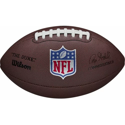 Wilson Žoga za ameriški nogomet NFL DUKE REPLICA Rjava