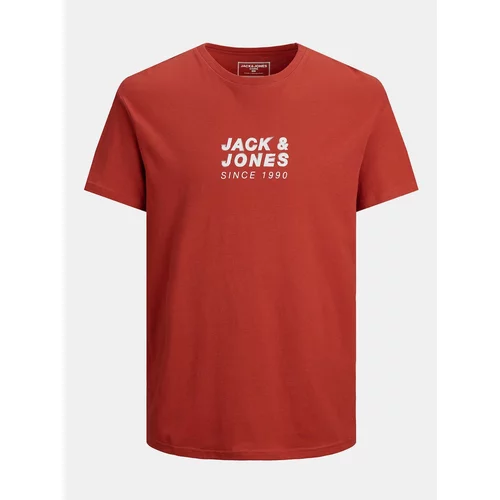 Jack & Jones Red T-shirt with print on the back Pol - Men