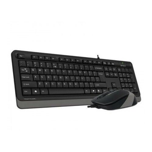 A4Tech F1010 USB US siva tastatura + USB sivi miš Cene