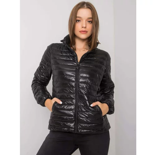 Fashionhunters Black quilted jacket