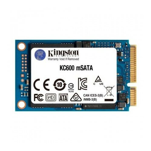 Kingston 256GB, mSATA III, 550MB/s / 500MB/s, SKC600MS/256G ssd hard disk Slike