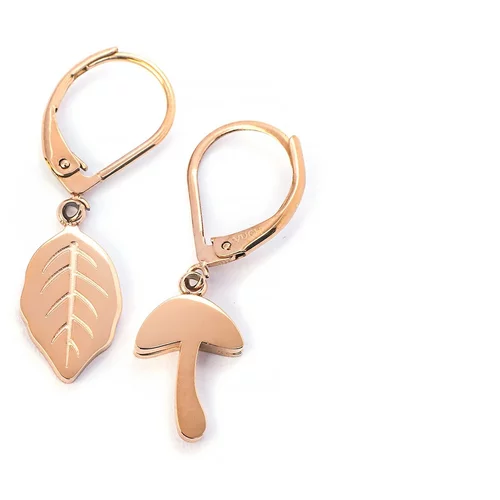 Vuch Rose Gold Forest earrings
