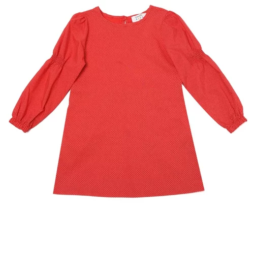 Trendyol Red Belted Girl Knitted Dress