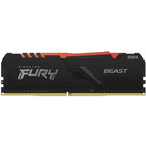 Kingston RAM DDR4 32GB 3200 FURY Beast RGB, kit 2x16GB, CL16 KF432C16BBAK2/32