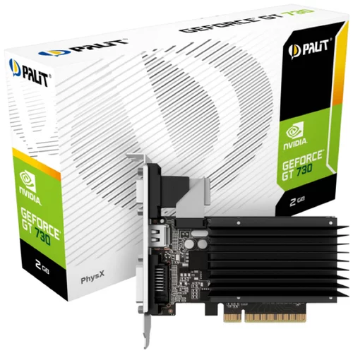 Palit Geforce gt 730 low profile 2gb ddr3 (neat7300hd46-2080h) grafična kartica