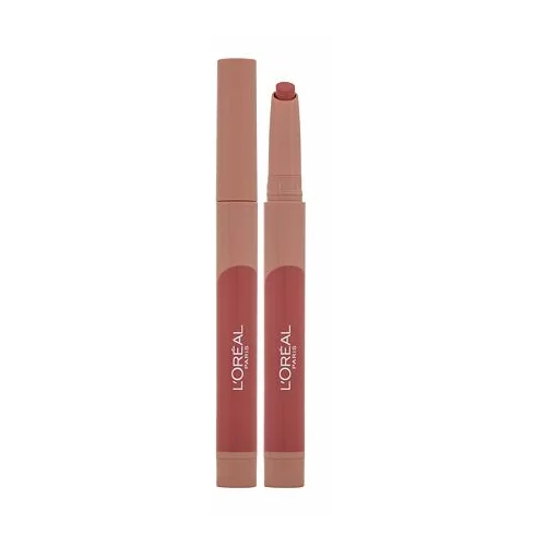 L´Oréal Paris Infallible Matte Lip Crayon dolgoobstojna mat šminka v obliki svinčnika 1,3 g odtenek 105 Sweet And Salty za ženske