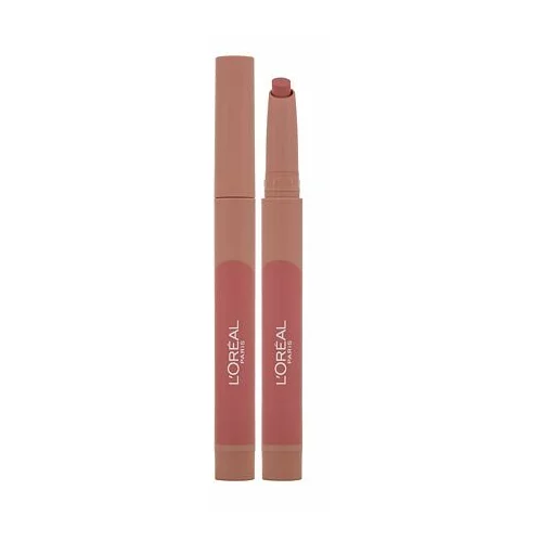 L´Oréal Paris Infallible Matte Lip Crayon dolgoobstojna mat šminka v obliki svinčnika 1,3 g odtenek 102 Caramel Blondie za ženske