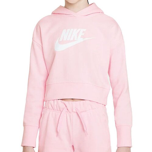 Nike duks za devojčice G Nsw Club Ft Crop Hoodie Hbr Dc7210-663  Cene