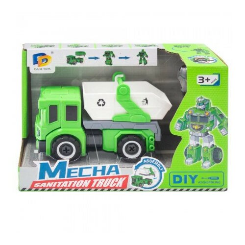 Best Luck Starwood mecha kamion robot zeleni ( BE622132C ) Slike