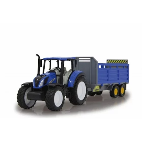 JAMARA Tractor New Holland Livestock Trailer Set 460527