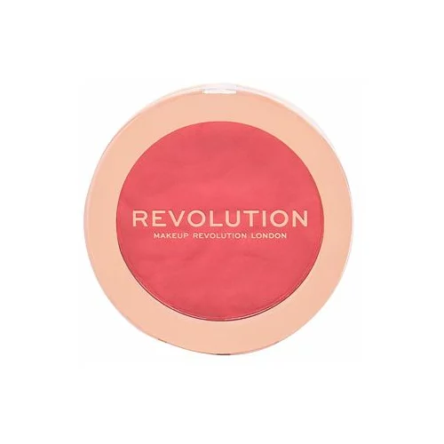 Makeup Revolution London Re-loaded rdečilo v prahu 7,5 g odtenek Pop My Cherry za ženske