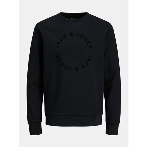 Jack & Jones Black Sweatshirt with Print - Men  Cene