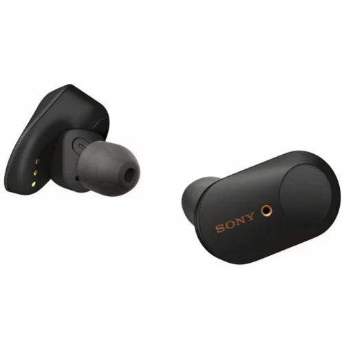 Sony brezžične slušalke s funkcijo odpravljanja hrupa WF1000XM3B črne