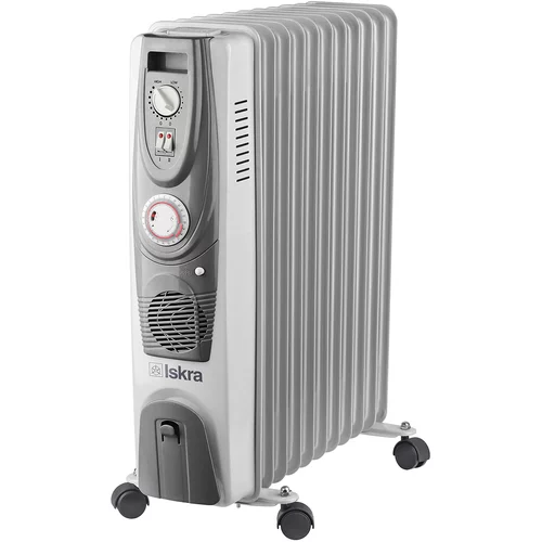 Iskra Oljni radiator YL-B07FT-11 (2900 W, siva barva, število reber: 11)