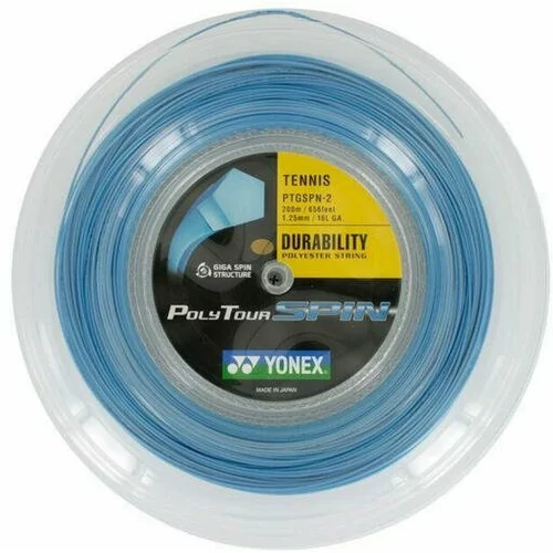 Yonex strune POLY TOUR SPIN 125 COIL, cobalt blue