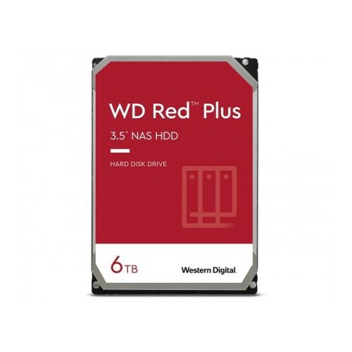 Western Digital sata iii 128MB 6TB WD60EFZX red plus hard disk Cene