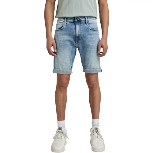 G-star Raw Kratke hlače & Bermuda Short 3301 Slim Denim Modra