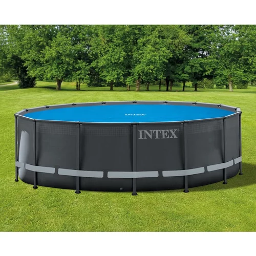 Intex Solarno pokrivalo za bazen modro 488 cm polietilen