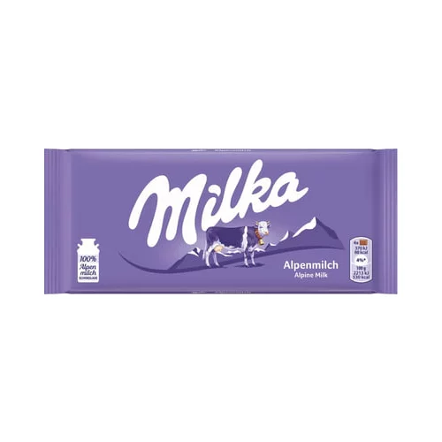 Milka Mlečna čokolada - 100 g