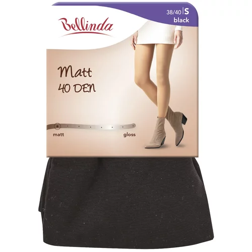 Bellinda MATT 40 DEN - Women's tights - black