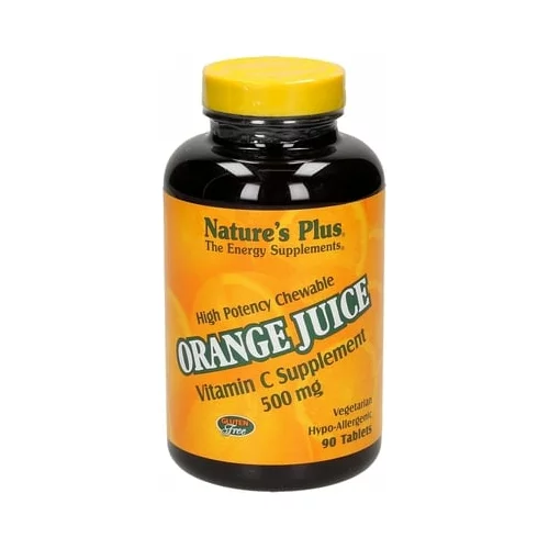 Nature's Plus Orange Juice C 500 mg - 90 Zveč. tab.