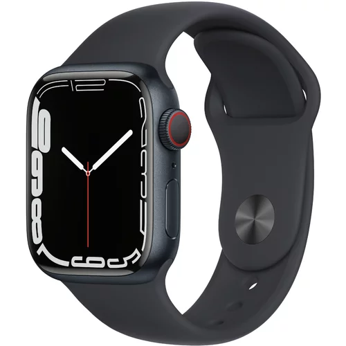 Apple Watch Series 7 LTE 41mm Mitternacht MKHQ3FD/A Aluminiumgehäuse Sportarmband Mitternacht