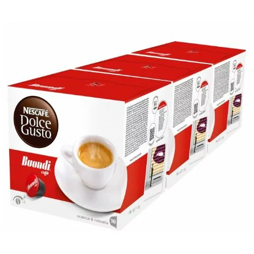 Nestle kavne kapsule dg espresso buondi (3 x 16 kapsul)