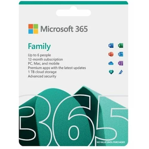 Microsoft fpp 365 family, letna naročnina, slovenski jezik (6GQ-01602)