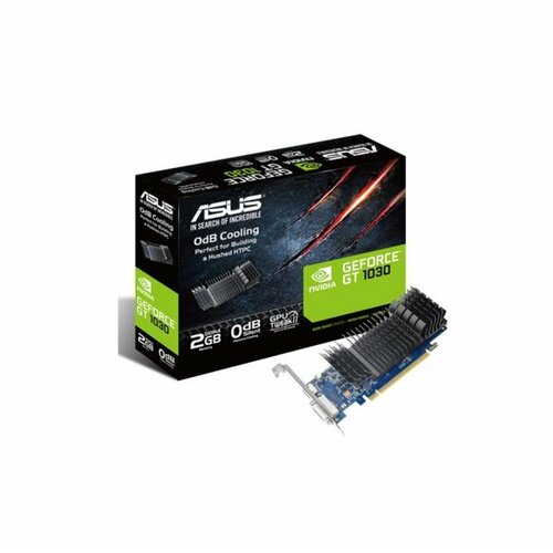 Asus NVidia GeForce GT 1030 2GB 64bit GT1030-SL-2GD4-BRK grafička kartica Slike