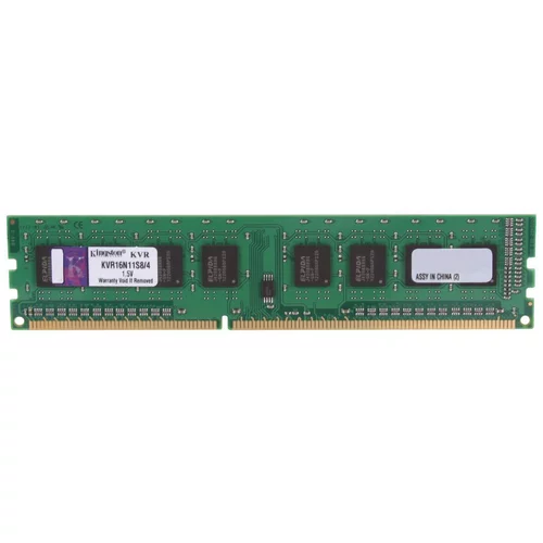 Kingston pomnilnik 4GB DDR3-1600MHz DIMM PC3-12800 CL11