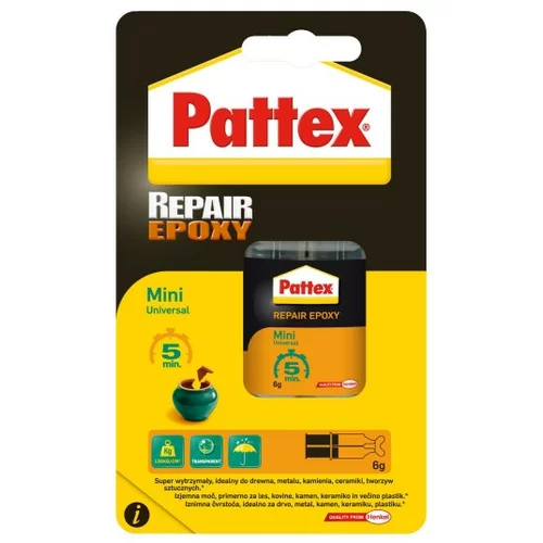 PATTEX Univerzalno lepilo Pattex Repair Epoxy (6 ml)