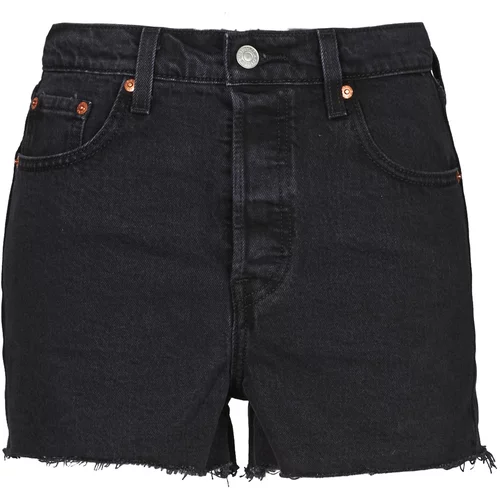 Levi's Kratke hlače & Bermuda RIBCAGE SHORT Črna