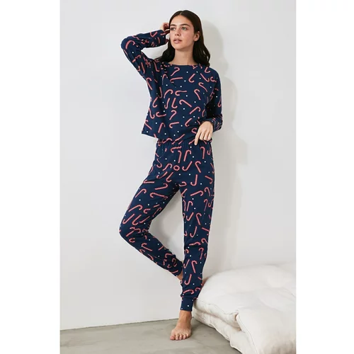 Trendyol Ženska pižama Printed
