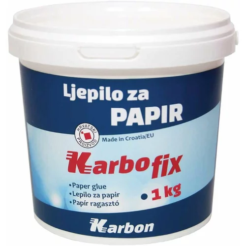 Karbon Lepilo za papir Karbofix v lončku, 1000 g