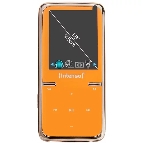 Intenso MP3 predvajalnik Video Scooter, 8 GB, oranžna